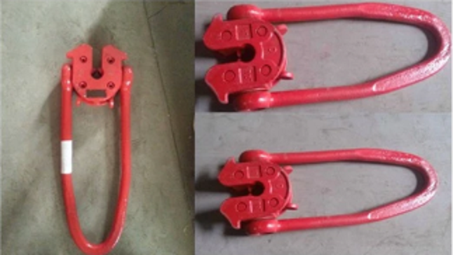 Red Colour Rig Floor Handling Tools API Sucker Rod Elevators GX Series