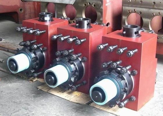 China Mud Pump Valve Box Hydraulic Cylinder , Alloy Steel Fluid End Assembly  Module supplier