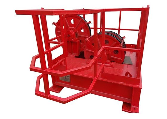 China High Standard Oil Rig Equipment API 4F Oil Well Drilling Rig Crown Block Excellent Body Strength supplier