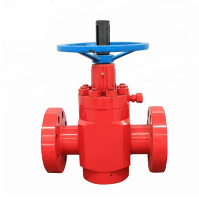 China Durable Oil Wellhead Equipment High Pressure Flat Gate Valve For Well Drilling supplier