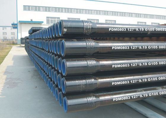 China Steel Drill Stem Pipe Down The Hole Drilling Tools , API 5DP Standard Oil Well Drill Pipe supplier