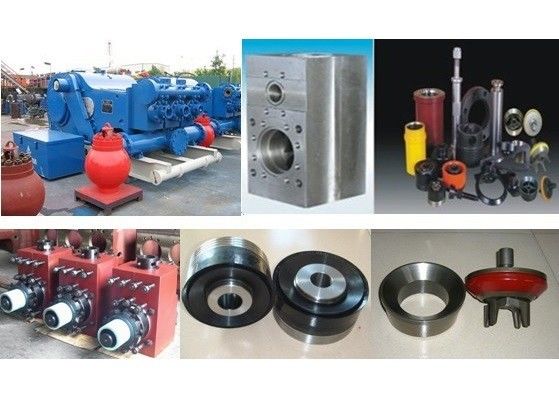 China Abrasion Resistance Mud Pump Spare Parts Pistons Valves &amp; Seats Piston Rods &amp; Clamps supplier