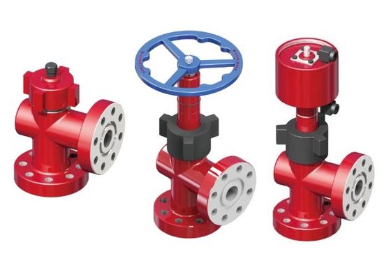 Adjustable Choke Valve Oil Wellhead Equipment Manual And Hydraulic Positive Choke Valve supplier