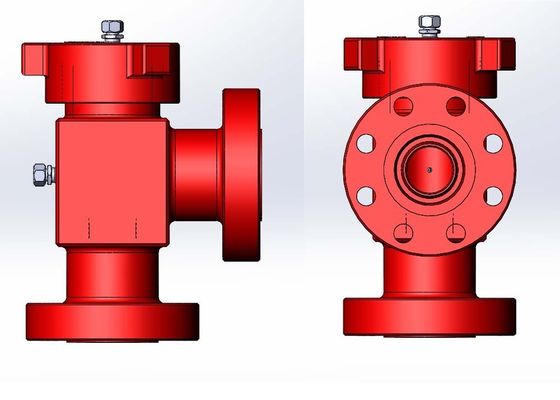 Adjustable Choke Valve Oil Wellhead Equipment Manual And Hydraulic Positive Choke Valve supplier