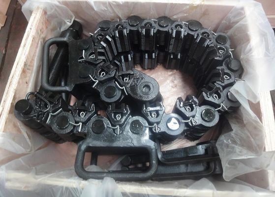 Oilfield Drill Collar Safety Clamp Alloy Steel High Abrasion Resistance supplier