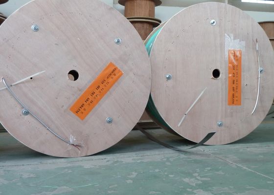 Oil &amp; Gas Downhole Downhole Fiber Optic Cable , Stainless Steel Testing Cable supplier