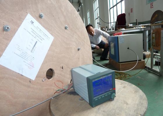 Oil &amp; Gas Downhole Downhole Fiber Optic Cable , Stainless Steel Testing Cable supplier