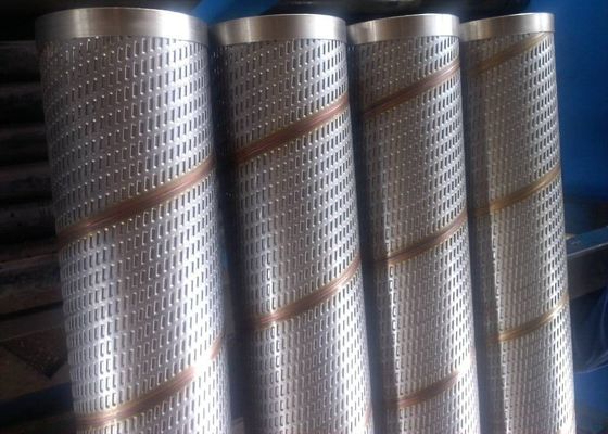 Anti - Corrosion Oil Well Drilling Tools Precision Punched Sand Control Pps Screen supplier