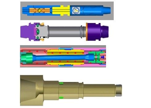 Downhole Drilling Mud Motor Parts , Cardan Shaft Universal Coupling Assembly supplier