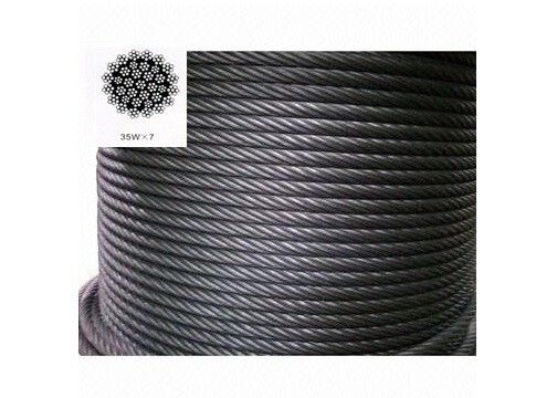 Oil & Gas Rotary Drill Line Wire Rope , Steel Drilling Wire Rope For Drilling Rig supplier