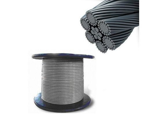 Oil & Gas Rotary Drill Line Wire Rope , Steel Drilling Wire Rope For Drilling Rig supplier